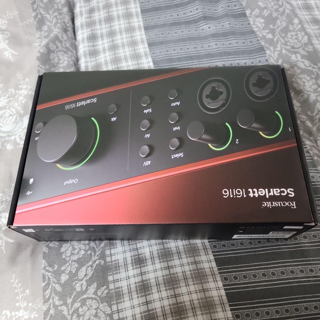 DTM・DAW Focusrite Scarlett 16i16 4th gen Amazon.co.jp: Focusrite Scarlett 16i16 (4th Gen) 16in 16out