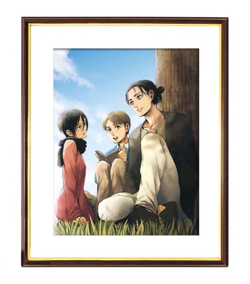 進撃の巨人 巨人展 限定受注生産 複製原画 エレン ミカサ アルミン Anique Shop JAPAN