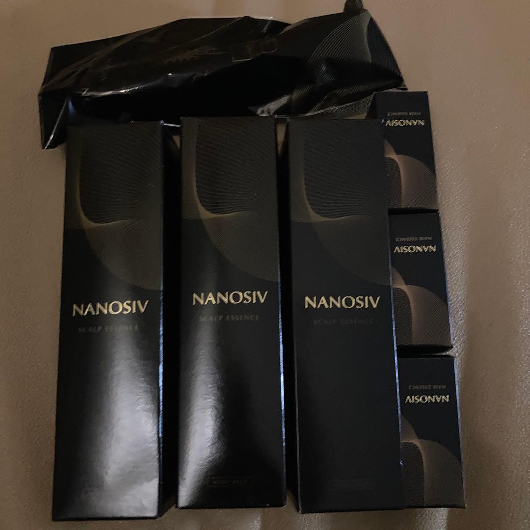 NANOSIV ヘアリフレッシュエッセンス 3本 美容液3本ポンプ1個セット