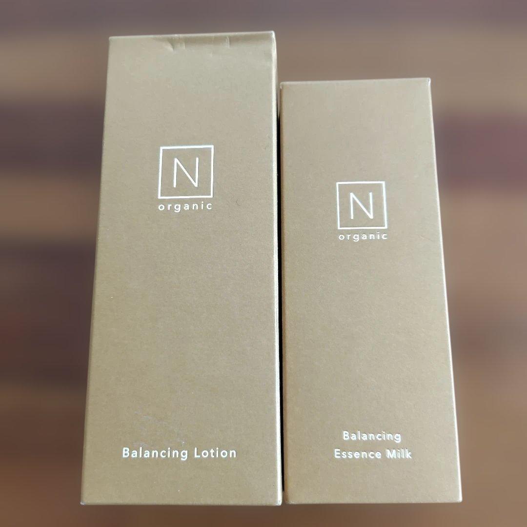 N organic バランシングローション＆エッセンスミルクセット - メルカリ