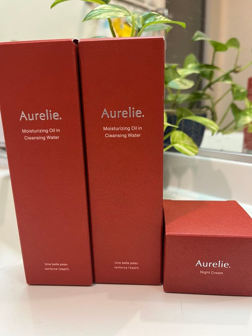 新品　未開封　Aurelie クレンジングオイルとナイトクリームセット